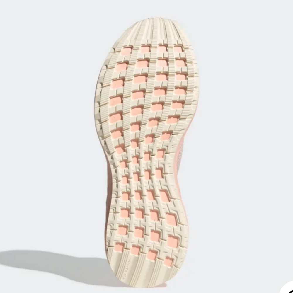 Adidas Rapidarun Knit Sock Pink Sneakers Laceless - Picture 6 of 6
